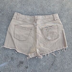 Wild Fable Tan Jean Shorts
